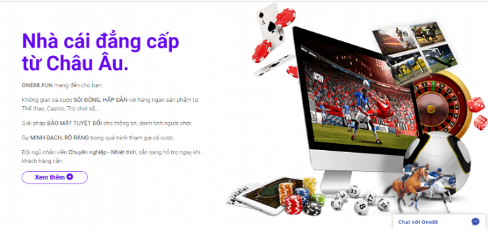 Nhà cái đẳng cấp từ Châu Âu