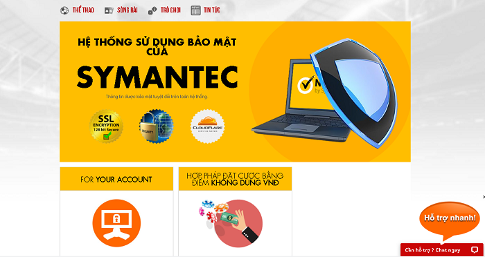 Hệ thống bảo mật hiện địa của Mibet