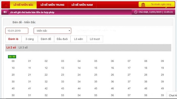 Chơi lô đề tại nhà cái Lode88