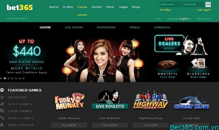 Bet365 sở hữu giao diện khoa học và có tính thẩm mỹ cao