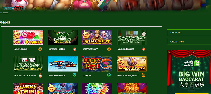 Happy8 có kho trò chơi đầy màu sắc và lôi cuốn