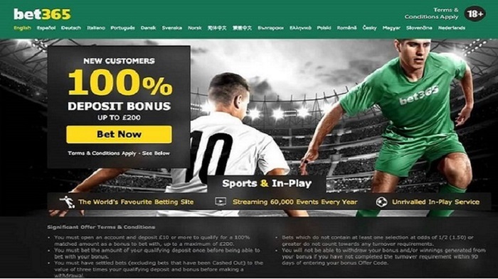 Bet365 có nhiều ưu đãi hấp dẫn cho người chơi
