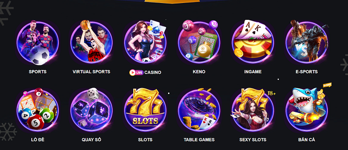 Kho trò chơi đầy sắc màu hiện đại