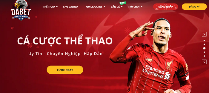 Nhà cái Dabet uy tín đến từ Hoa Kỳ