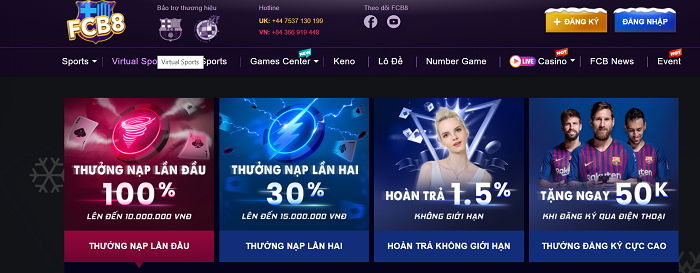 Khuyến mãi khủng được Fcb8 tung ra tri ân người chơi