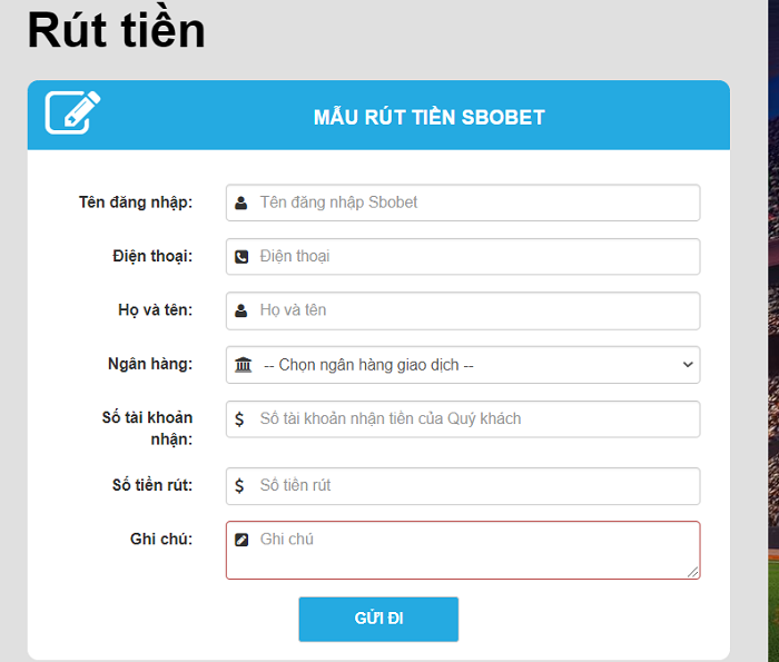 Rút tiền dễ dàng, an toàn