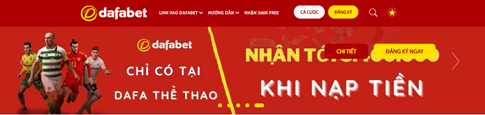 Nhà cái Dafabet uy tín, chất lượng