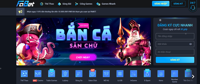 Nhà cái Fabet hoạt động hợp pháp, được pháp luật bảo hộ