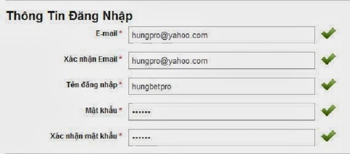 Đăng ký tài khoản nhanh chóng, tiện lợi