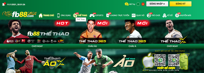 Các trò chơi ấn tượng trên FB88