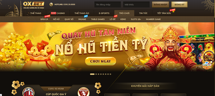 Oxbet | Khuyến mãi trên Oxbet 