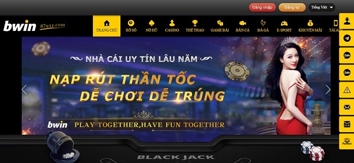 Nhà cái Bwin hàng đầu Châu Âu