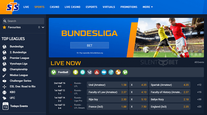 Trang web dễ dàng điều hướng tới các danh mục trò chơi