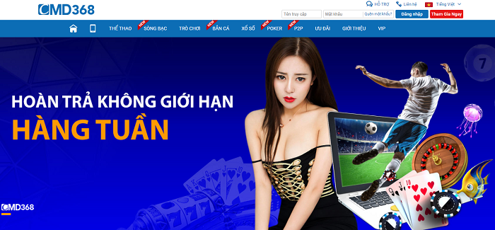 Chơi trên CMD368 mà không sợ thua!!