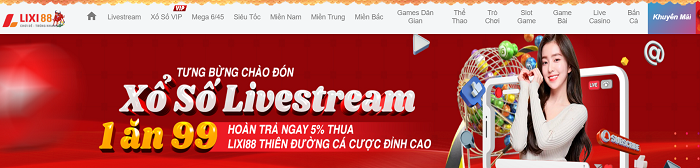 Thiên đường cá cược đỉnh cao tại Lixi88