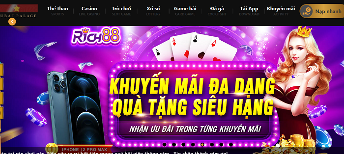 Khuyến mãi đa dạng - Rút tiền nhanh chóng