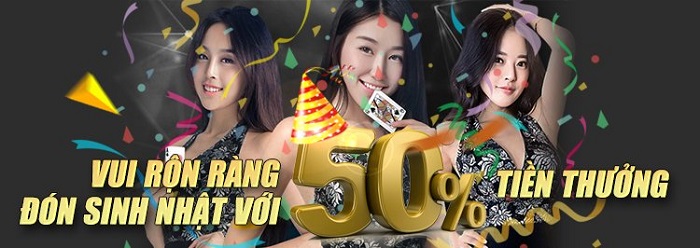 Casin889 tặng sinh nhật người chơi