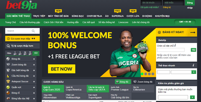 Nhà cái hàng đầu Châu Phi - Bet9ja