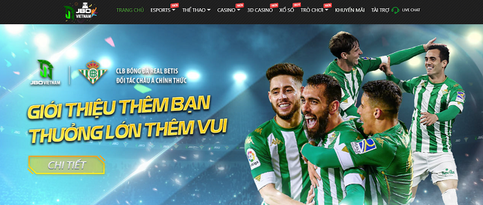 Nhà cái uy tín JBO