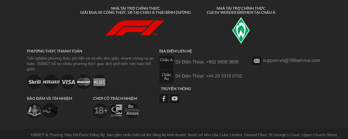 188bet hoạt động hợp pháp