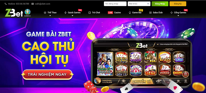 Nhà cái Zbet phù hợp với nhiều người chơi