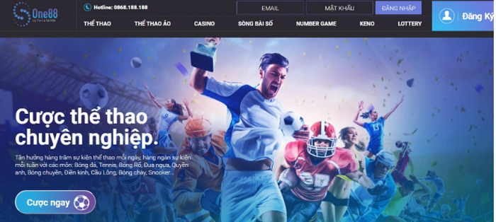Nhà cái cược thể thao uy tín - One88