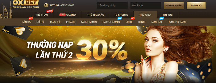 Nhà cái hợp pháp - Oxbet