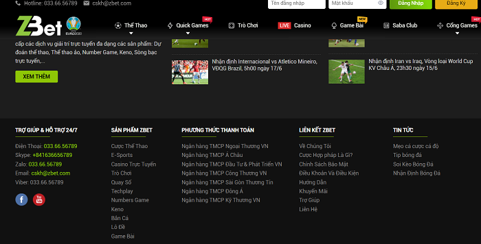 Nhiều phương thức thanh toán chơ người chơi lựa chọn