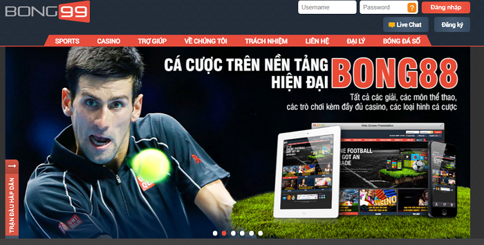 Cá cược hiện đại tại Bong99
