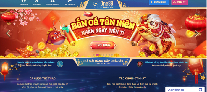 Đăng ký tài khoản One88