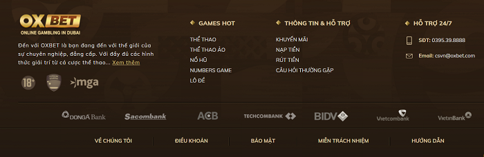 Các ngân hàng lớn hỗ trợ người chơi rút tiền nhanh chóng