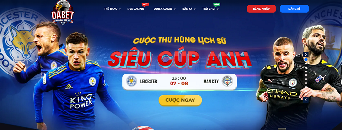 Hướng dẫn nạp tiền tại Dabet