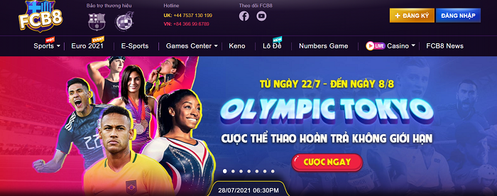 Hướng dẫn đăng ký tài khoản Fcb8