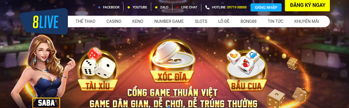 Đăng ký tham gia để nhận nhiều ưu đãi từ 8Live