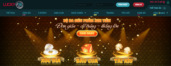 Hướng dẫn nạp tiền Lucky88