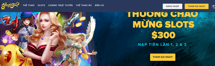 Những khoản thưởng chào mừng hấp dẫn