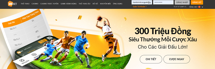 Hướng dẫn cách chơi cá cược tại 188Bet