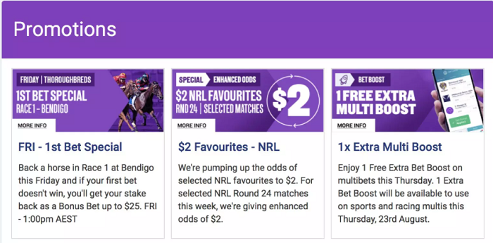 BetEasy ưu đãi khách hàng lớn