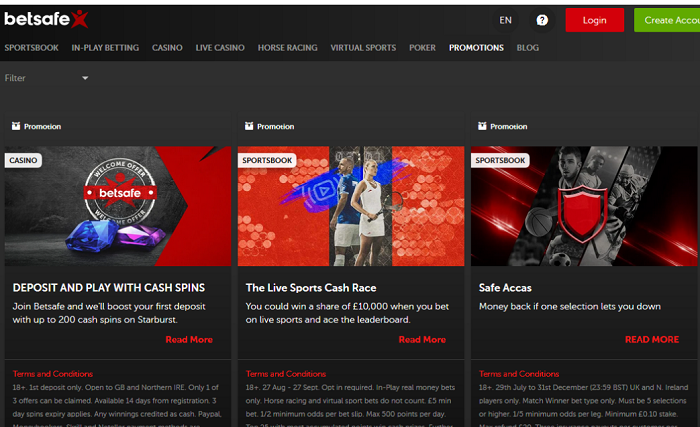 Các môn thể thao hấp dẫn trên Betsafe