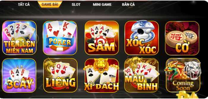 Các trò chơi tại Eclub