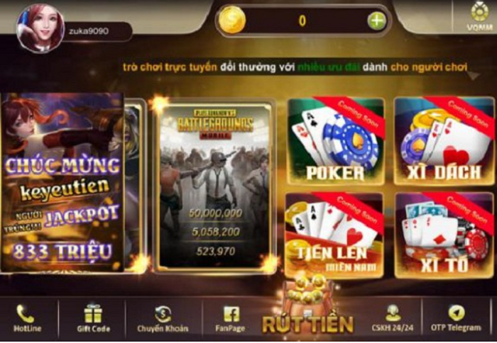 Kho game đa dạng của King of Mobile