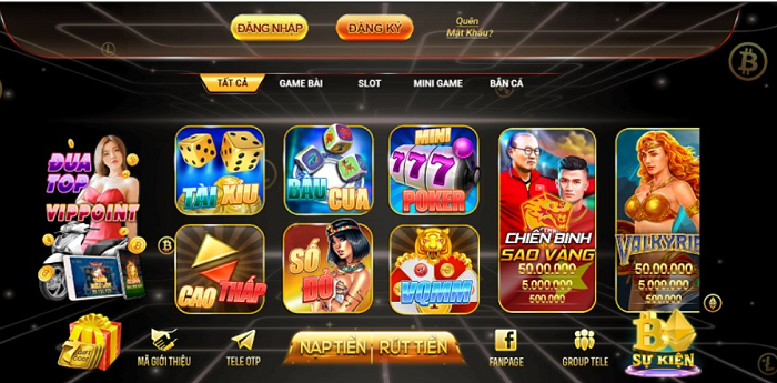 Nạp rút tiền nhanh chóng