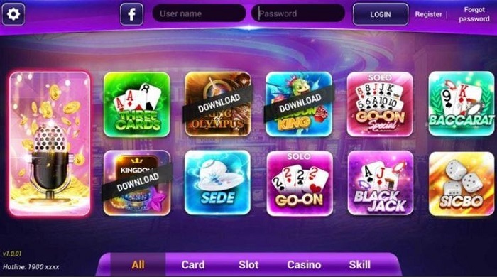 Đa dạng các trò chơi