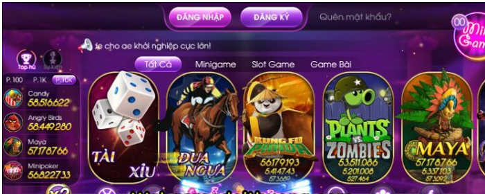 Giao diện game đẹp mắt