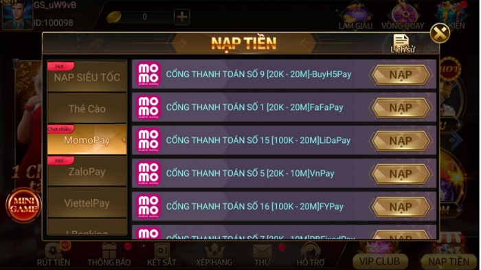 Thanh toán đa dạng bằng nhiều hình thức