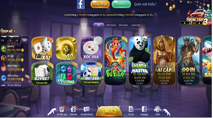 Kho game đa dạng của B24 Club