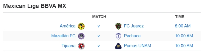Mexican Liga BBVA MX