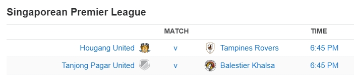 Singaporean Premier League