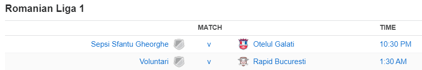 Romanian Liga 1