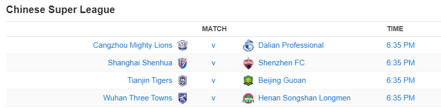 Chinese Super League
